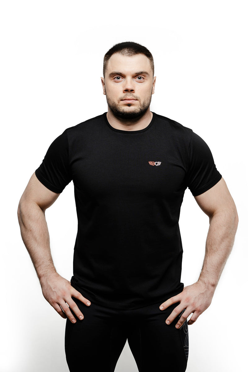 Basic Man Tee-Shirt Black - Blank T-Shirt - Lapolemik - LPMK