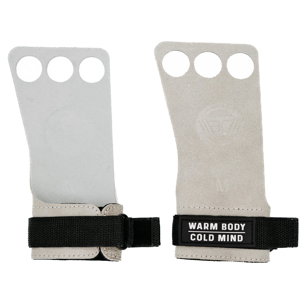 ➤ WeightLifting Straps #FocusB White – Price from $18 – Warm Body Cold Mind  TM