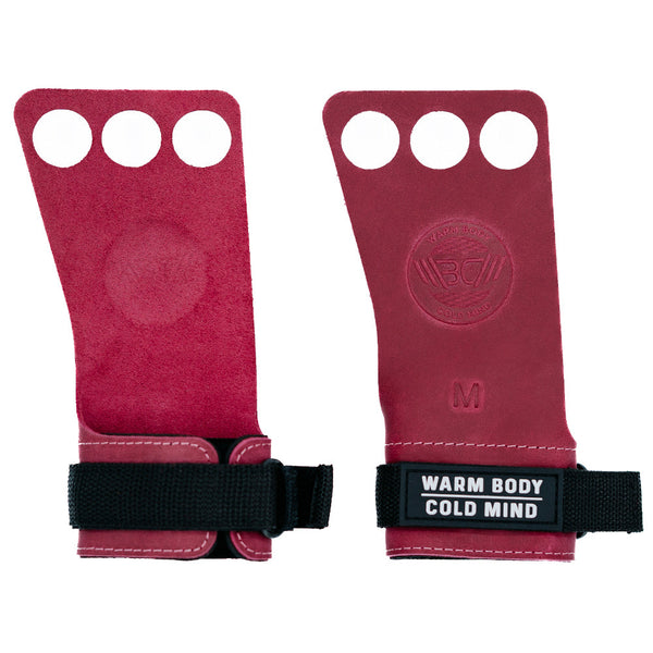 Leather Hand Grips PRO Pink