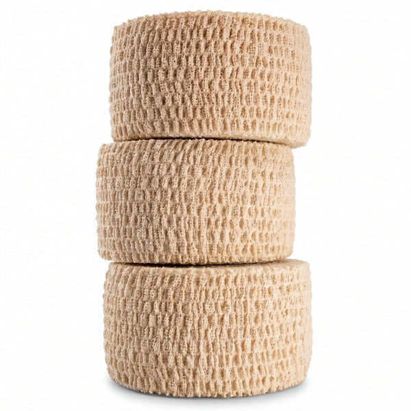 Beige 1,5" Narrow Weightlifting thumb Tape - Warm Body Cold Mind