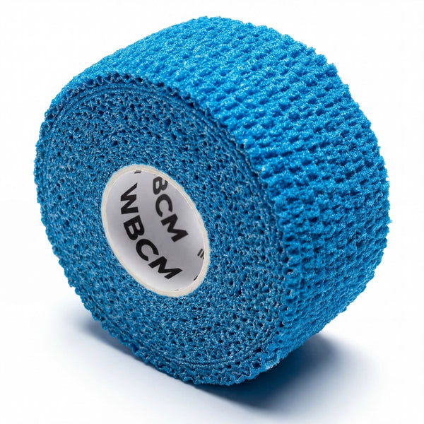 Blue 1,5" Narrow Weightlifting thumb Tape - Warm Body Cold Mind