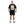 Cotton black T-Shirt Lift Off on lifter (back view) – Warm Body Cold Mind