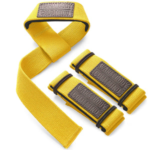 Weightlifting Straps Lasso BASIC Yellow