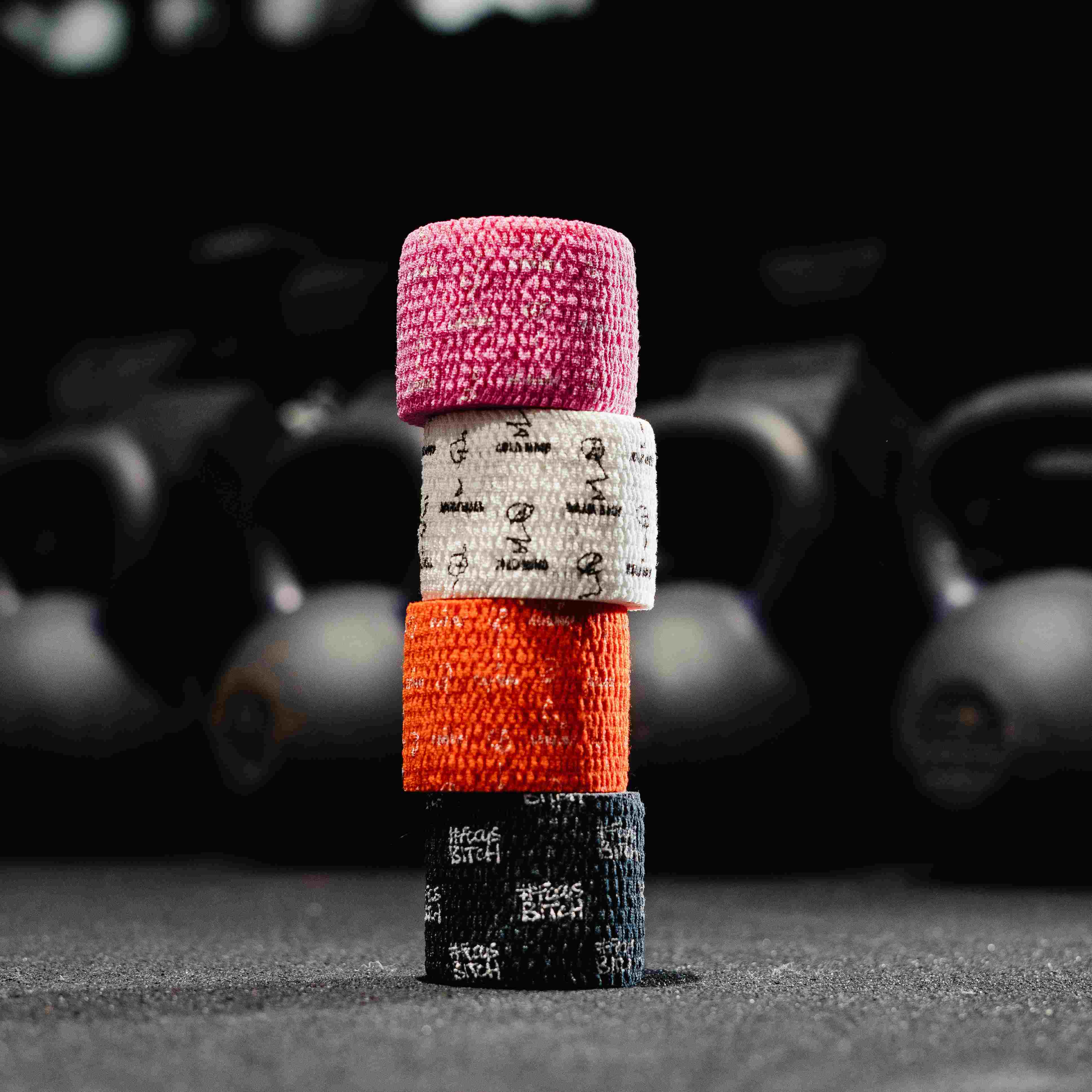 Hook Grip & Weightlifting Tape, Pink 3-pack - Unmatched Flexibility