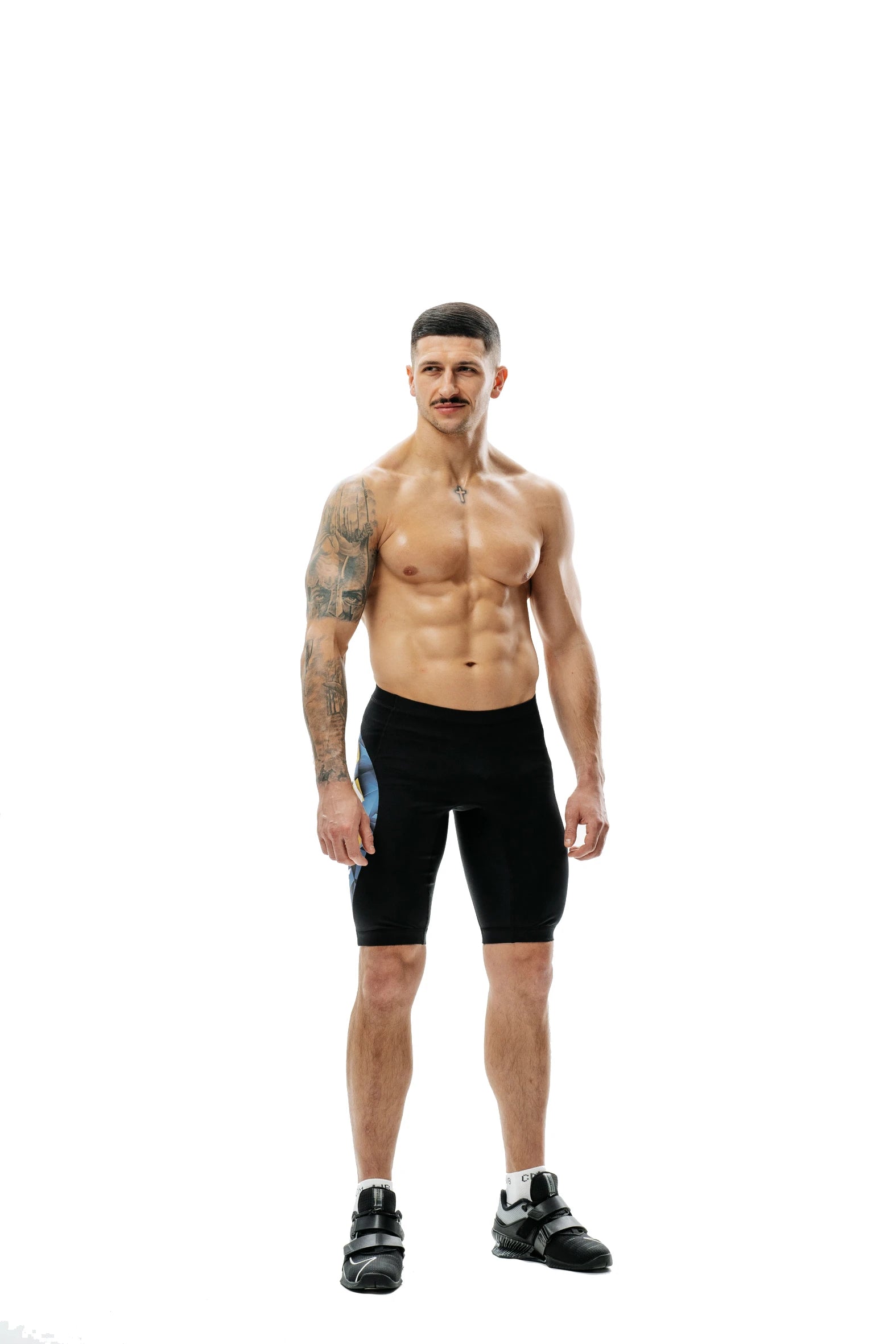 Warm Body Cold Mind Men s Compression Shorts L9 Black M
