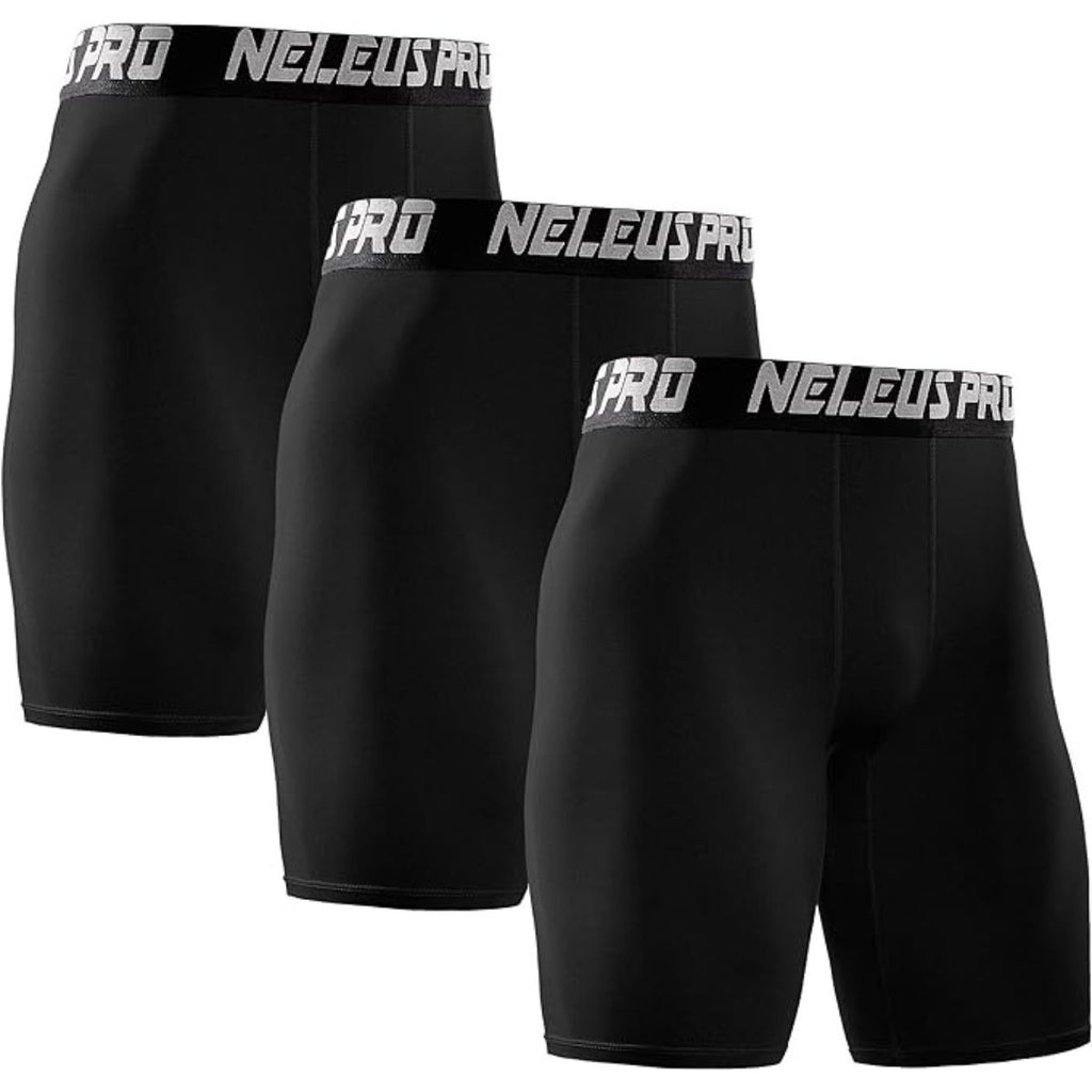 Neleus Men’s Performance Compression Shorts