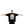Cotton black T-Shirt Lift Off on lifter (back view, arms raised at shoulder level) – Warm Body Cold Mind