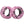 Pink Magnetic Barbell Collars/Barbell Clips with magnet - Warm Body Cold Mind