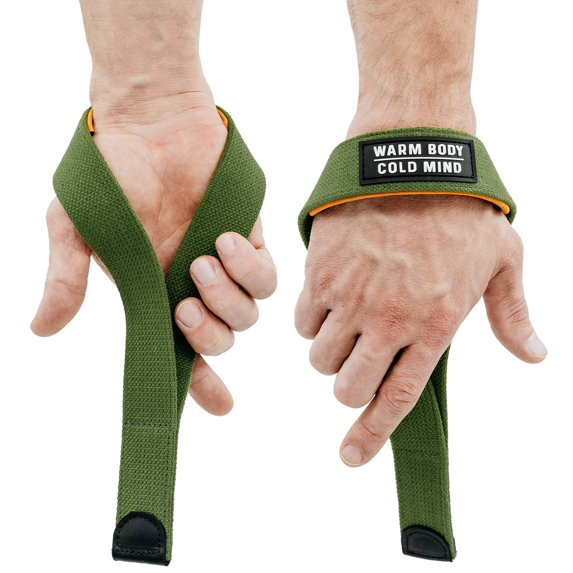 Fitness HUBB Pro-Grip Weight Lifting Straps For Gym & Bodybuilding (Pair) - HG-611