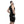 Black WEIGHTLIFTING COMPRESSION SINGLET S-4 on athlete (side view) – Warm Body Cold Mind