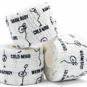 Weightlifting Thumb Tape White Color, 3 per pack - Warm Body Cold Mind