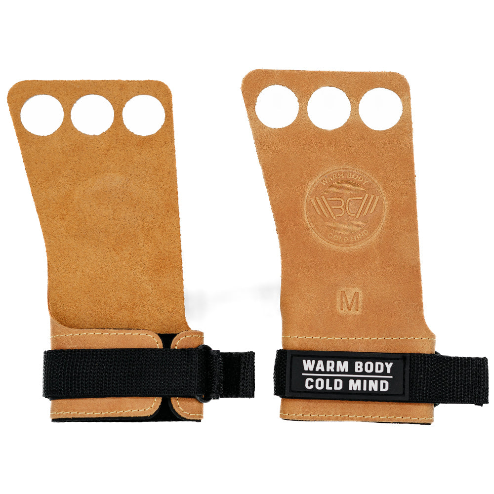Leather Hand Grips PRO - Warm Body Cold Mind