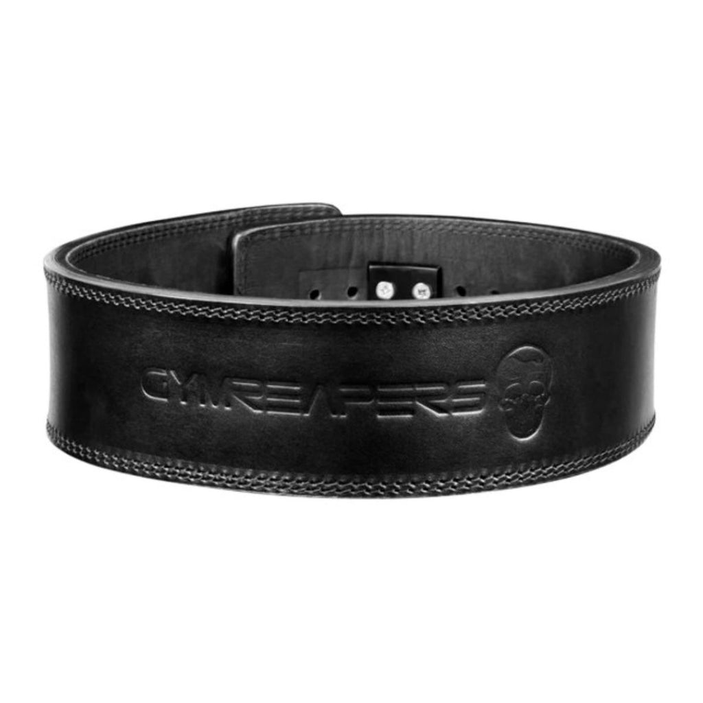 GYMREAPERS Black 13mm Lever Belt