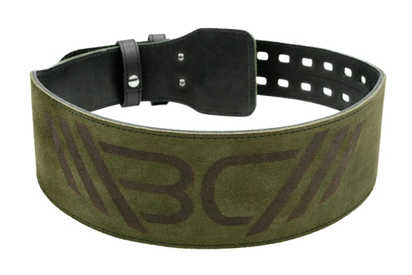 Leather Weightlifting Belt Green (Limited Edition)