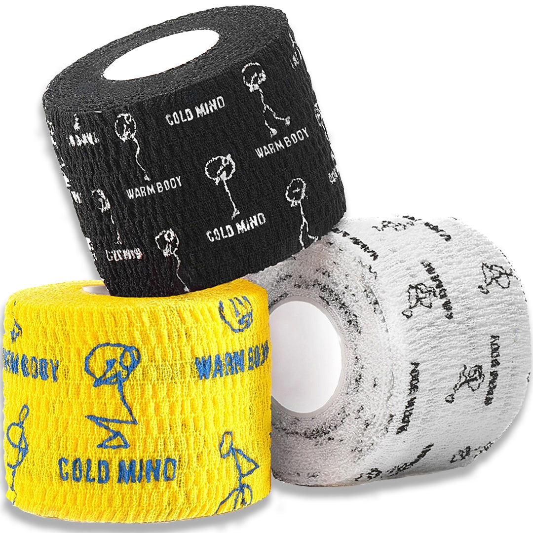 Finger Tape Sports Extra Strong Adhesive, 3 Rolls Athletic Tape for Fingers