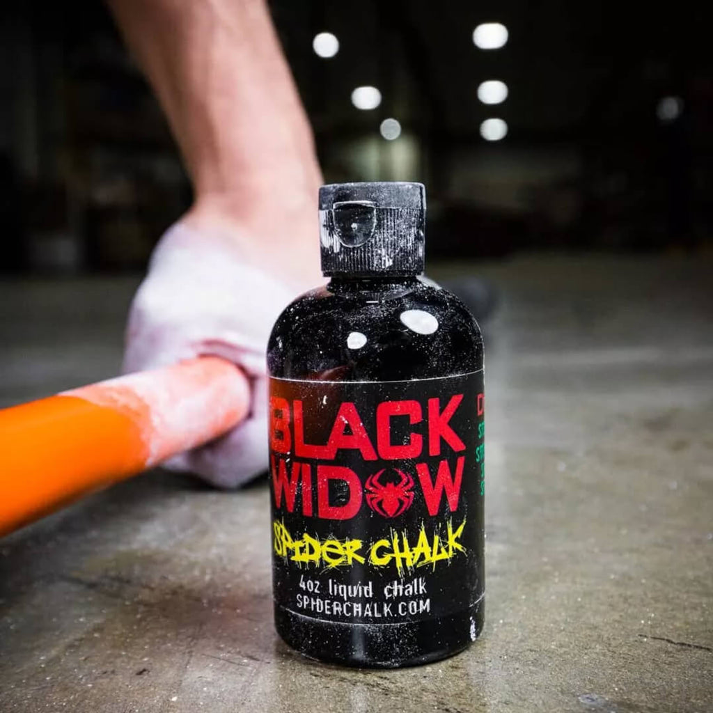 Spider Chalk Black Widow Liquid Chalk in use