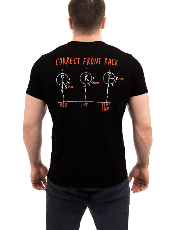 New T-Shirt “Front Rack Position”
